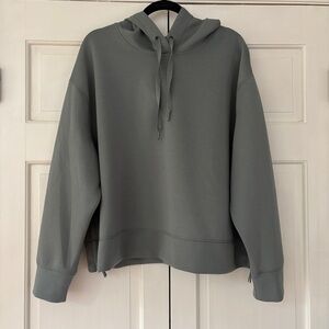 Avia Sage Green Hoodie Plus Size 3X 22‎ Soft Cozy Athleisure Zip Vent Sweatshirt